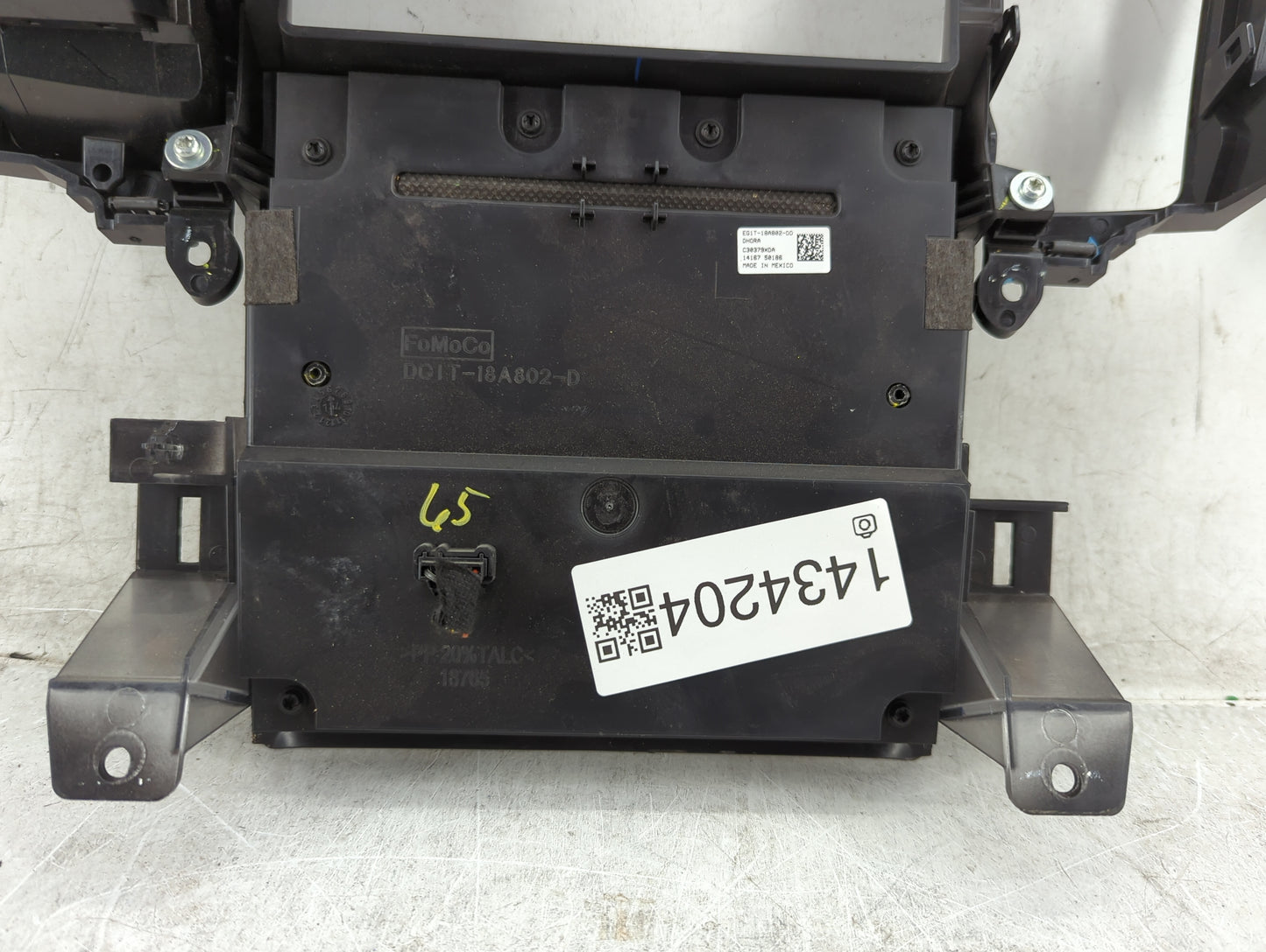 2013-2015 Ford Taurus Radio Control Panel Black - Oemusedautoparts1.com