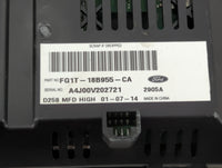 2015-2019 Ford Taurus Radio AM FM Cd Player Receiver Replacement P/N:FG1T-18B955-CA Fits Fits 2015 2016 2017 2018 2019 OEM U