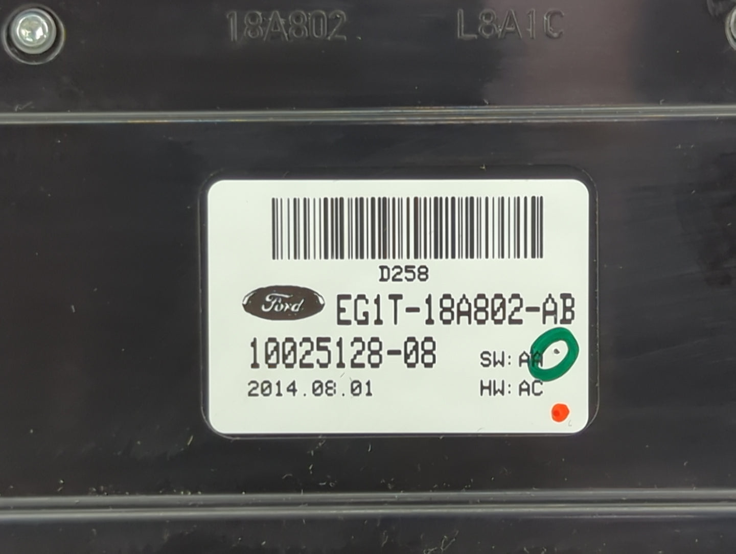 2013-2015 Ford Taurus Radio AM FM Cd Player Receiver Replacement P/N:EG1T-18A802-AB DG1T-19C10 Fits Fits 2013 2014 2015 OEM 