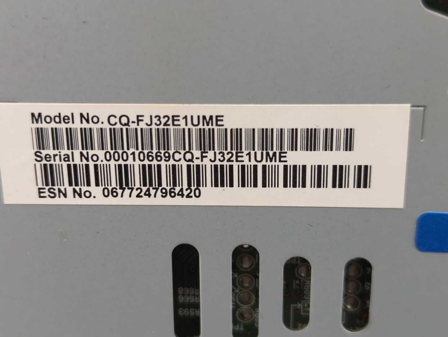 2013-2015 Ford Taurus Radio AM FM Cd Player Receiver Replacement P/N:CQ-FJ32E1UME DG1T-19C1 Fits Fits 2013 2014 2015 OEM Use