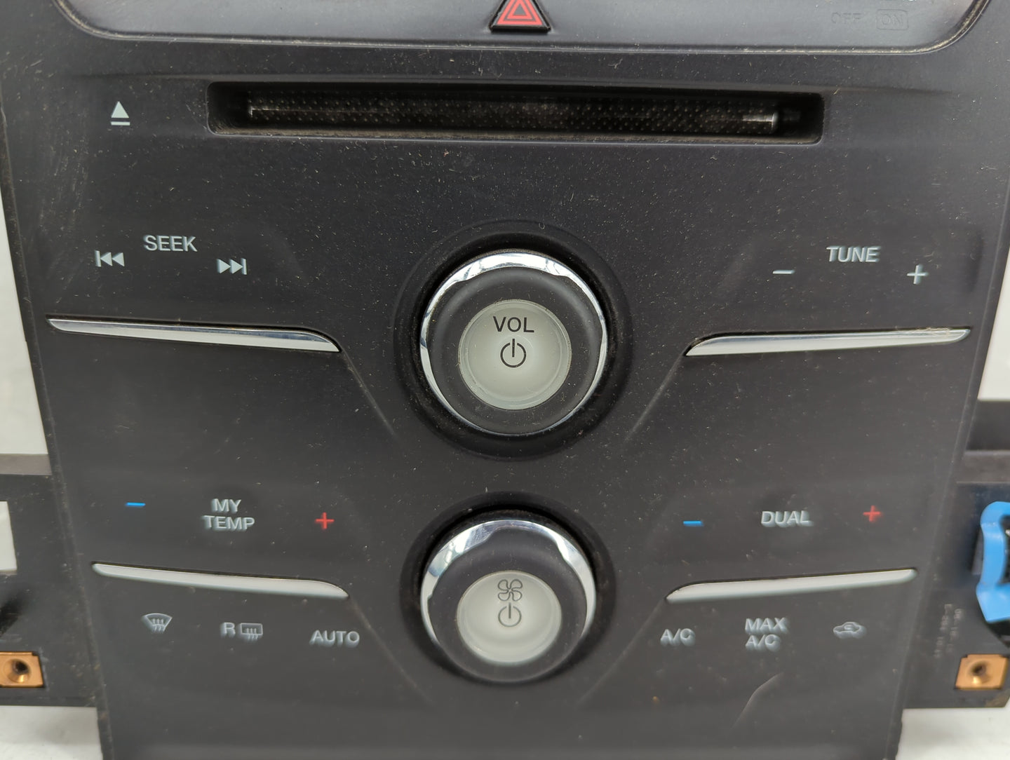 2014-2019 Ford Taurus Radio Control Panel Black - Oemusedautoparts1.com