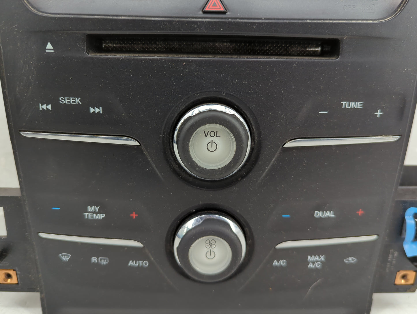 2014-2019 Ford Taurus Radio Control Panel Black - Oemusedautoparts1.com