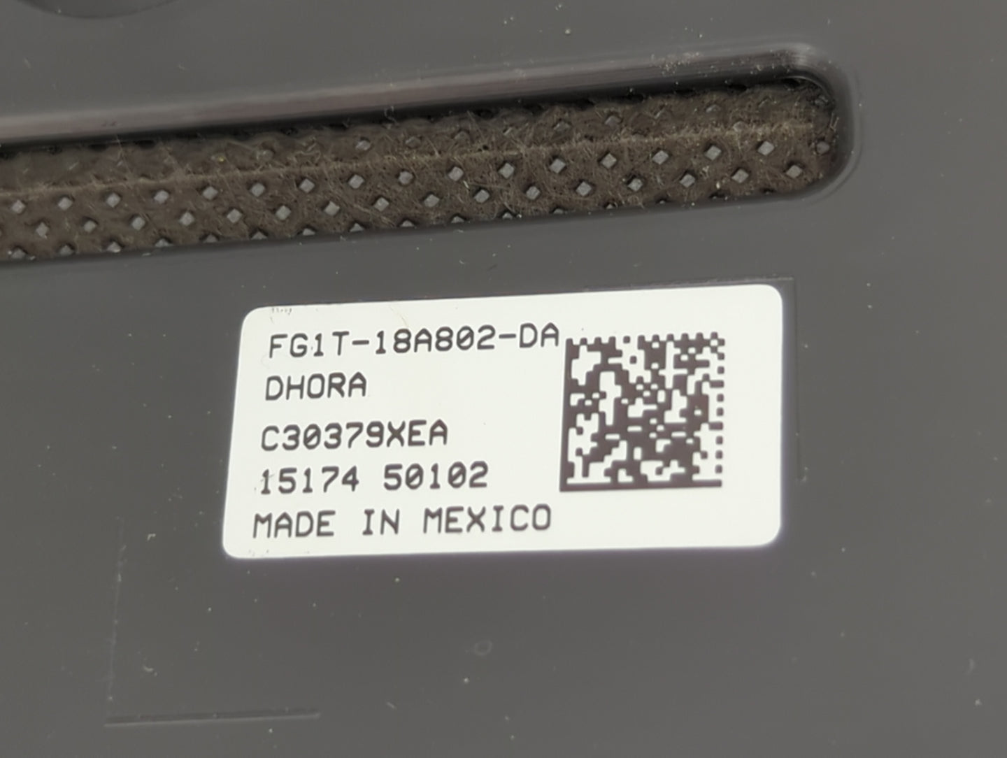 2014-2019 Ford Taurus Radio Control Panel Black - Oemusedautoparts1.com