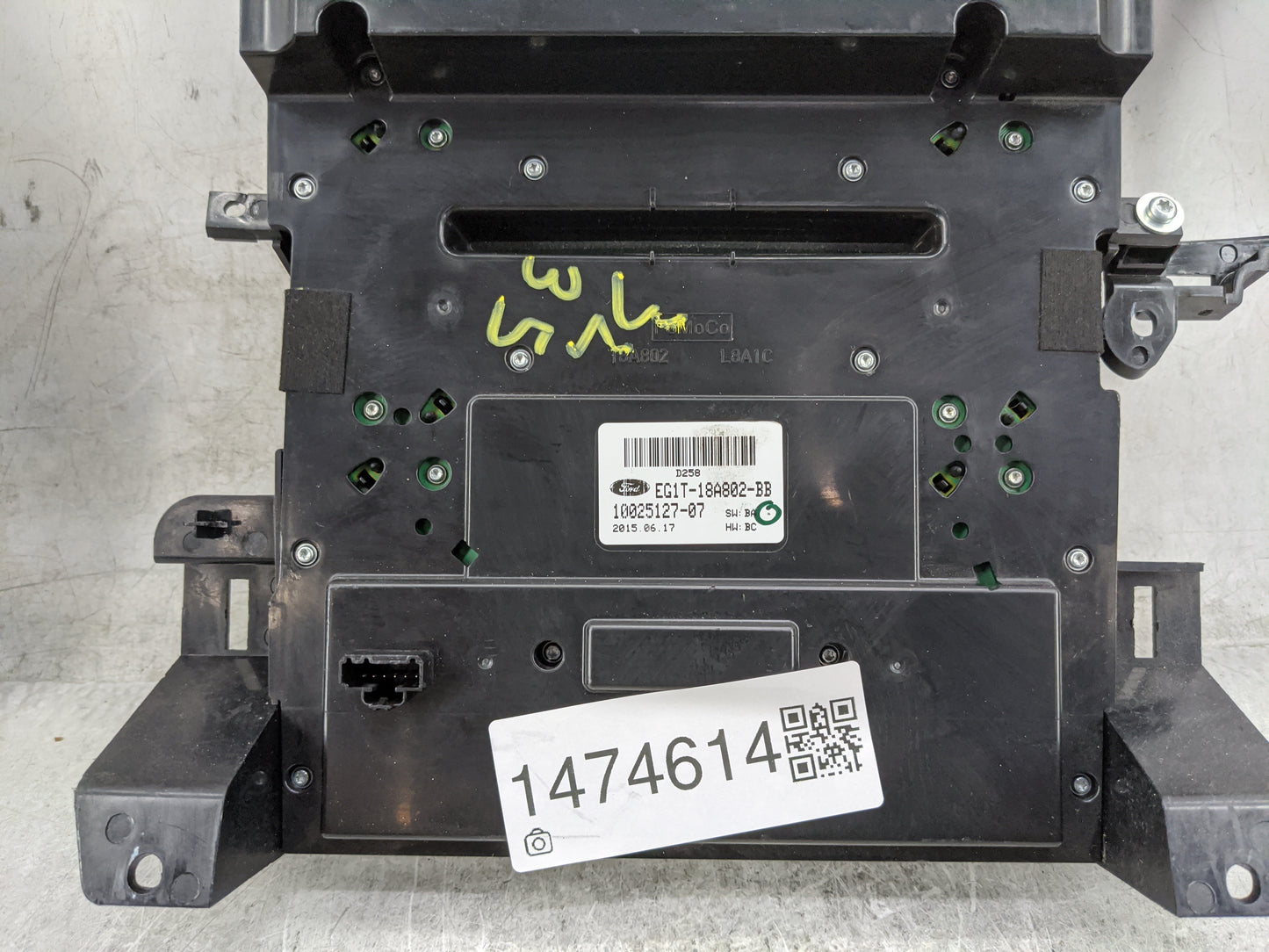 2014-2019 Ford Taurus Radio Control Panel 1474614 - Oemusedautoparts1.com
