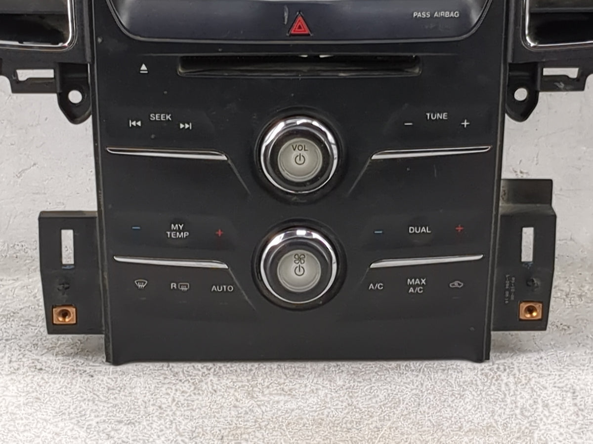 2014-2019 Ford Taurus Radio Control Panel 1491330 - Oemusedautoparts1.com
