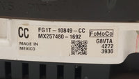 2015-2016 Ford Taurus Instrument Cluster Speedometer Gauges P/N:FG1T-10849-CC FG1T-10849-CD Fits Fits 2015 2016 OEM Used Aut