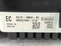 2015 Ford Taurus Instrument Cluster Speedometer Gauges P/N:FG1T-10849-EA FG1T-10849-EC, FG1T-10849-EB Fits OEM Used Auto Par
