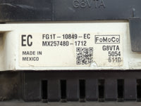 2015 Ford Taurus Instrument Cluster Speedometer Gauges P/N:FG1T-10849-EA FG1T-10849-EC, FG1T-10849-EB Fits OEM Used Auto Par