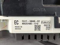 2015 Ford Taurus Instrument Cluster Speedometer Gauges P/N:FG1T-10849-EA FG1T-10849-EC, FG1T-10849-EB Fits OEM Used Auto Par