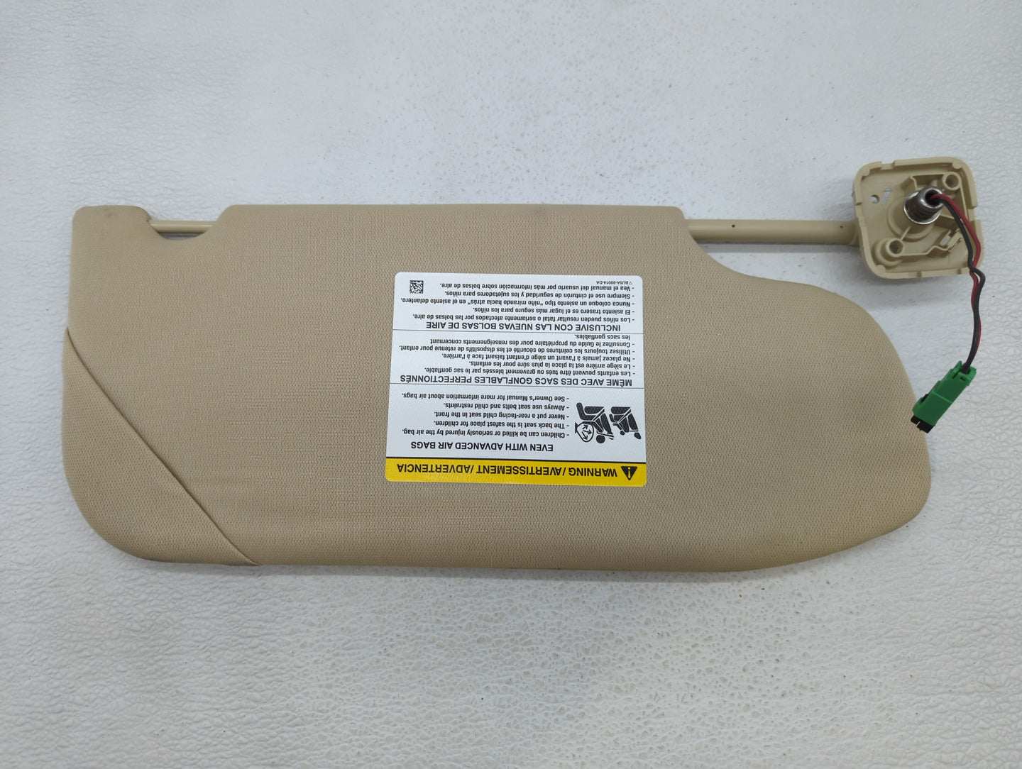 2013-2019 Ford Taurus Sun Visor Shade Replacement Driver Left Mirror Fits Fits 2013 2014 2015 2016 2017 2018 2019 OEM Used A
