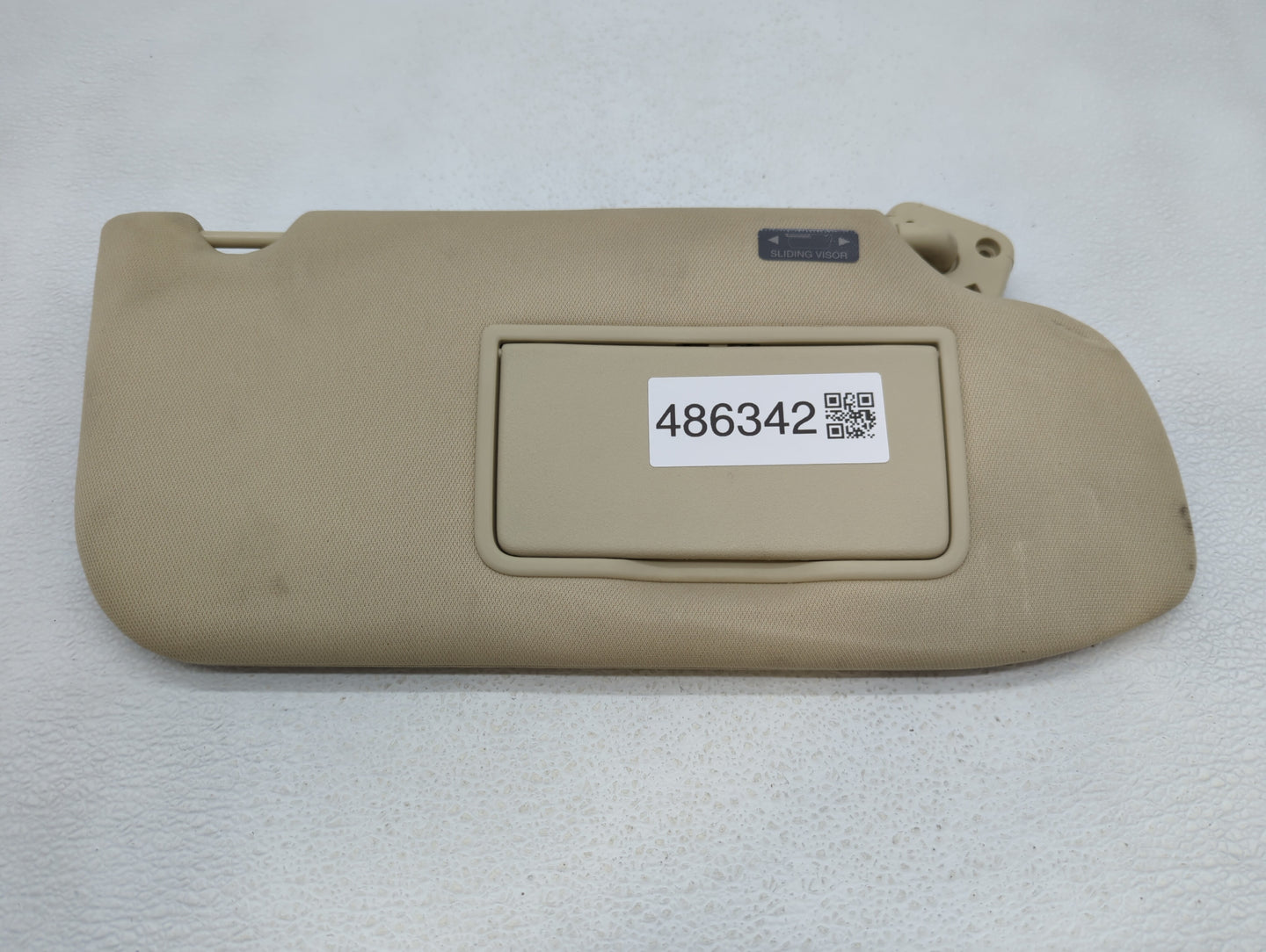 2013-2019 Ford Taurus Sun Visor Shade Replacement Passenger Right Mirror Fits OEM Used Auto Parts - Oemusedautoparts1.com