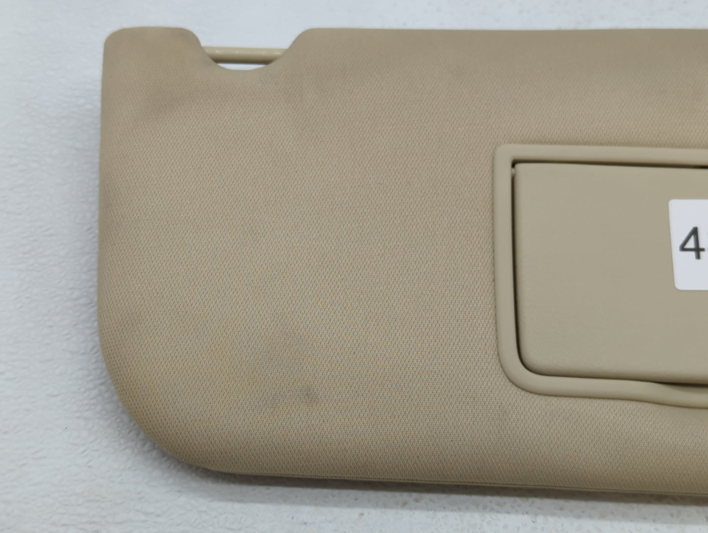 2013-2019 Ford Taurus Sun Visor Shade Replacement Passenger Right Mirror Fits OEM Used Auto Parts - Oemusedautoparts1.com