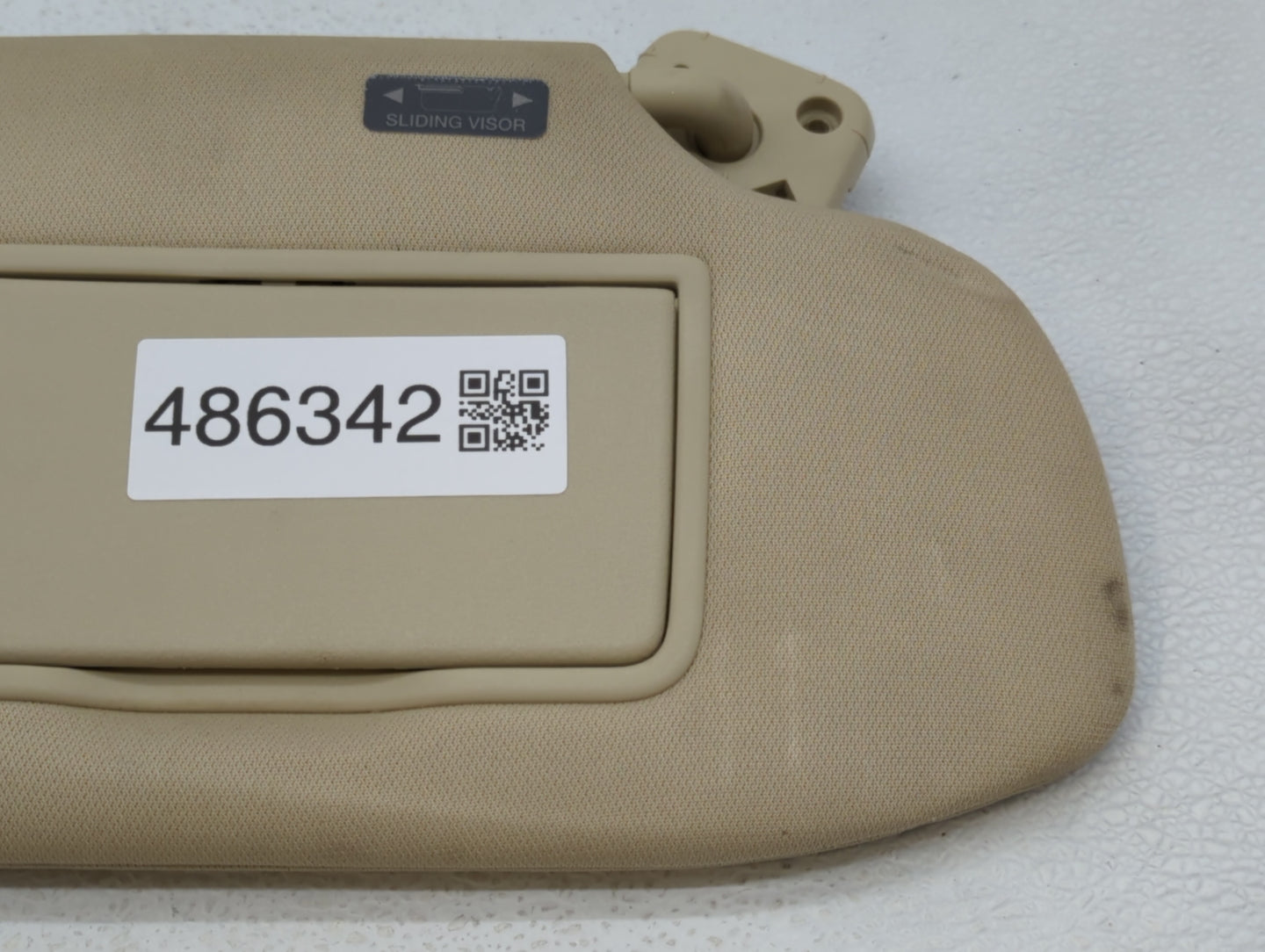 2013-2019 Ford Taurus Sun Visor Shade Replacement Passenger Right Mirror Fits OEM Used Auto Parts - Oemusedautoparts1.com