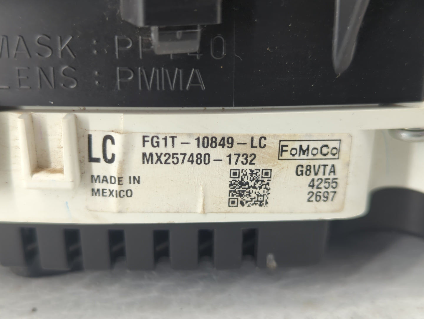 2015 Ford Taurus Instrument Cluster Speedometer Gauges P/N:FG1T-10849-LC Fits OEM Used Auto Parts - Oemusedautoparts1.com