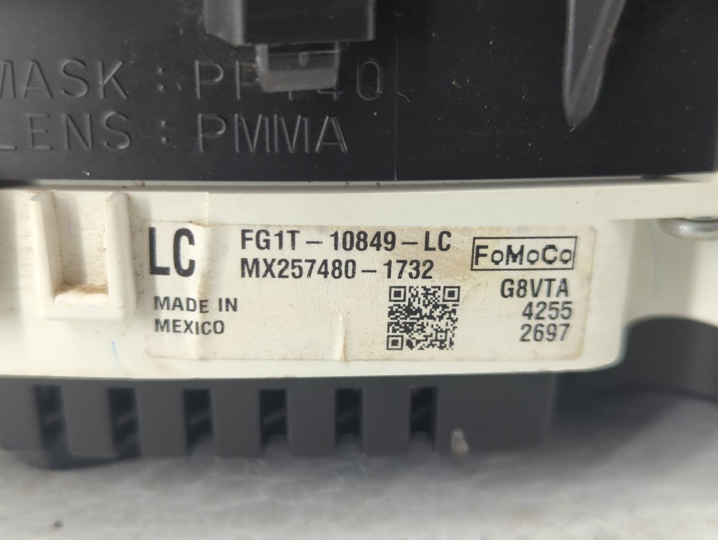 2015 Ford Taurus Instrument Cluster Speedometer Gauges P/N:FG1T-10849-LC Fits OEM Used Auto Parts - Oemusedautoparts1.com