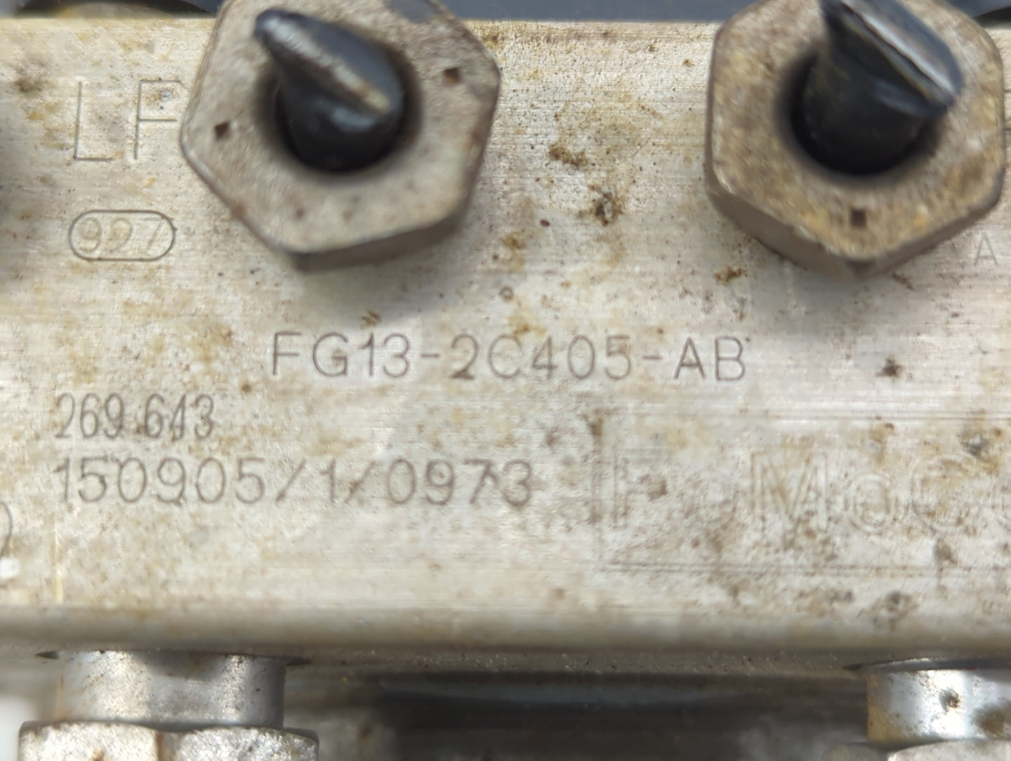 2014-2019 Ford Taurus ABS Pump Control Module Replacement P/N:FG13-2C405-AB FG13-2C405-AA Fits Fits 2014 2015 2016 2017 2018