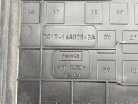 2013-2016 Ford Taurus Fusebox Fuse Box Panel Relay Module P/N:DG1T-14A003-BA Fits Fits 2013 2014 2015 2016 OEM Used Auto Par