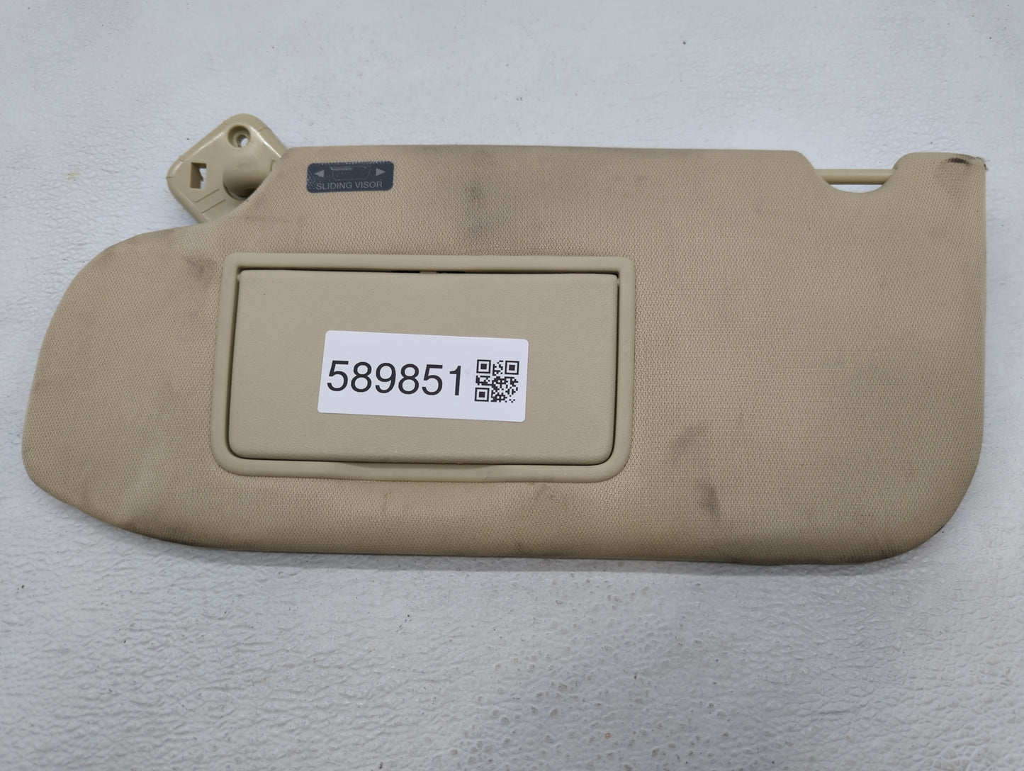2013-2019 Ford Taurus Sun Visor Shade Replacement Passenger Right Mirror Fits OEM Used Auto Parts - Oemusedautoparts1.com