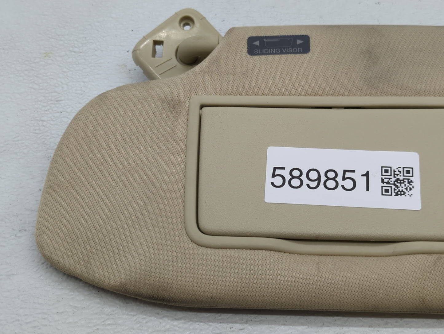 2013-2019 Ford Taurus Sun Visor Shade Replacement Passenger Right Mirror Fits OEM Used Auto Parts - Oemusedautoparts1.com