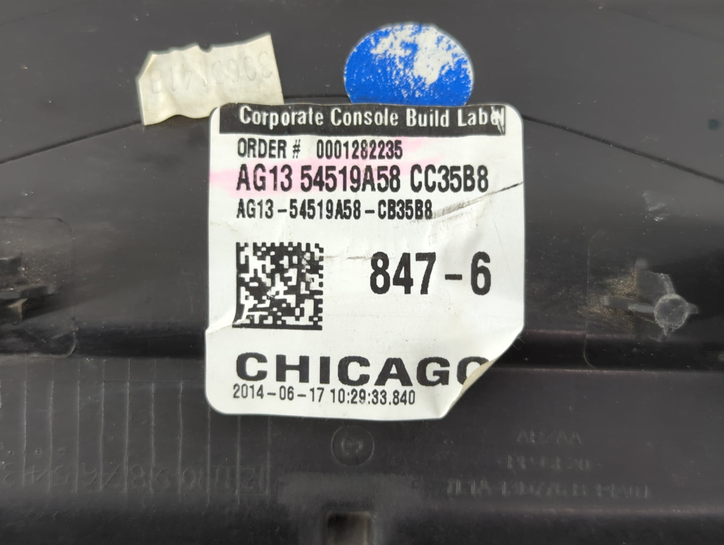 2015 Ford Taurus Overhead Roof Console - Oemusedautoparts1.com