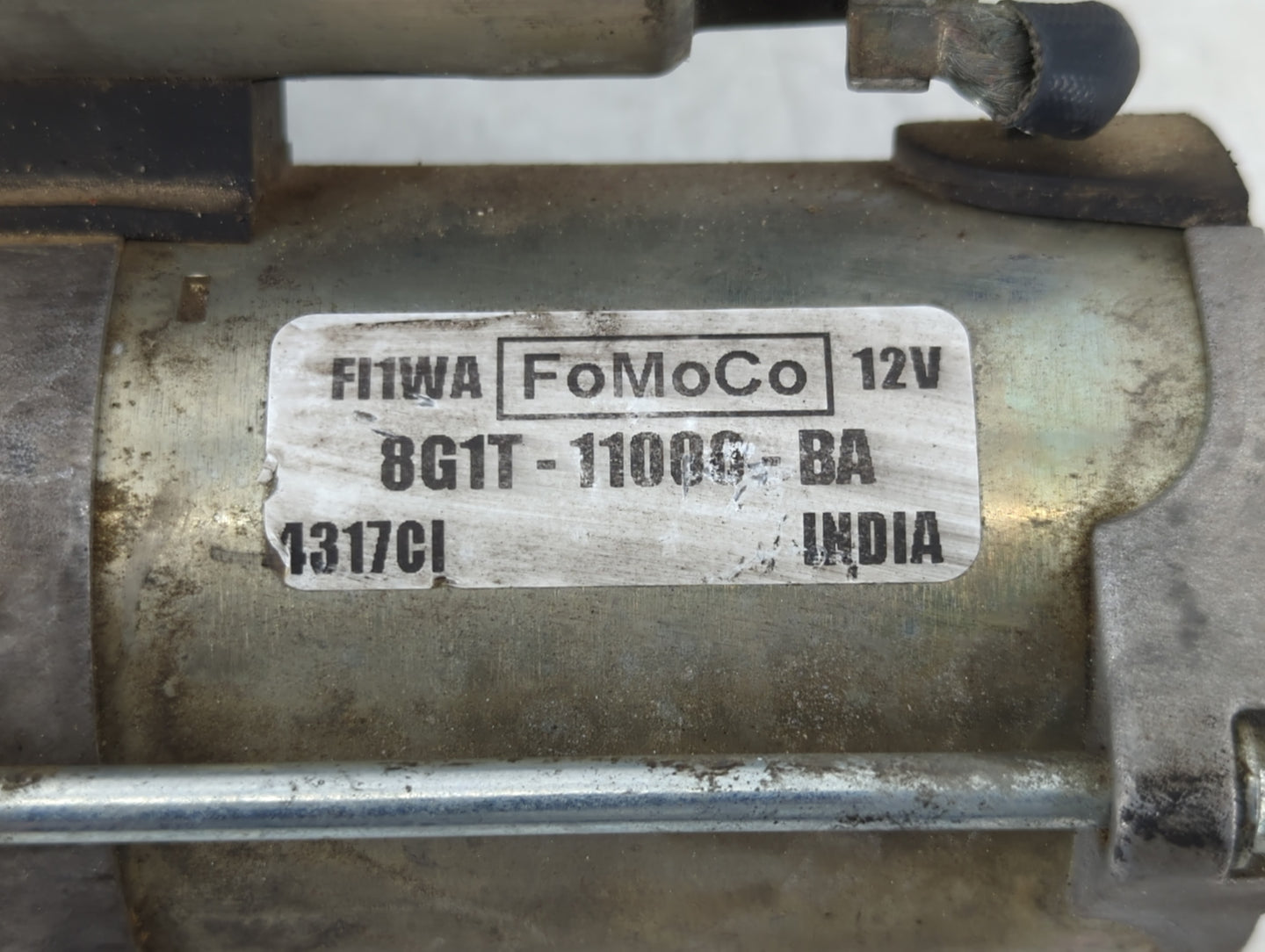 2008-2019 Ford Taurus Car Starter Motor Solenoid OEM P/N:8G1T-11000-BA Fits OEM Used Auto Parts - Oemusedautoparts1.com