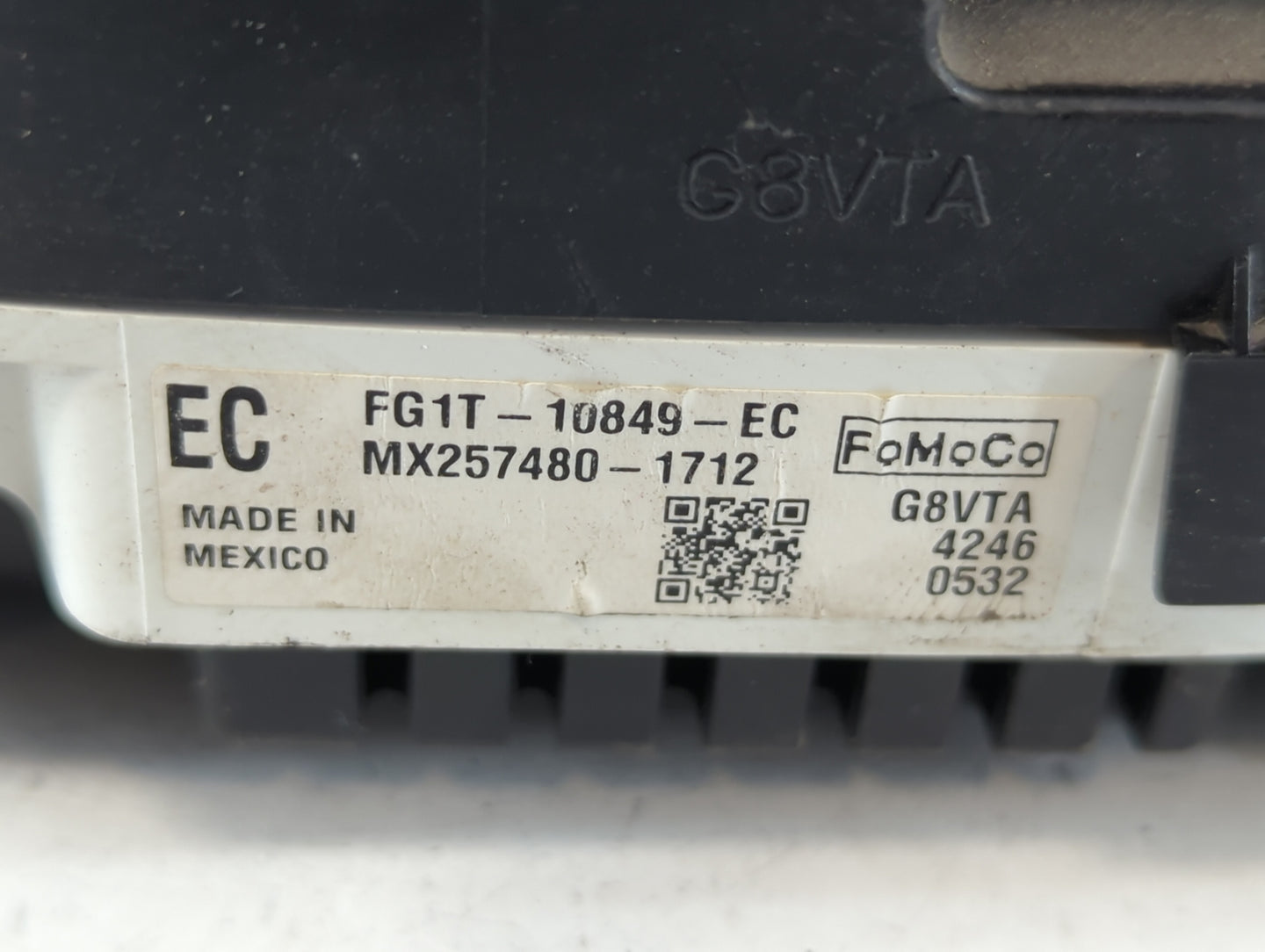2015 Ford Taurus Instrument Cluster Speedometer Gauges P/N:MX257480-1712 FG1T-10849-EC Fits OEM Used Auto Parts - Oemusedaut