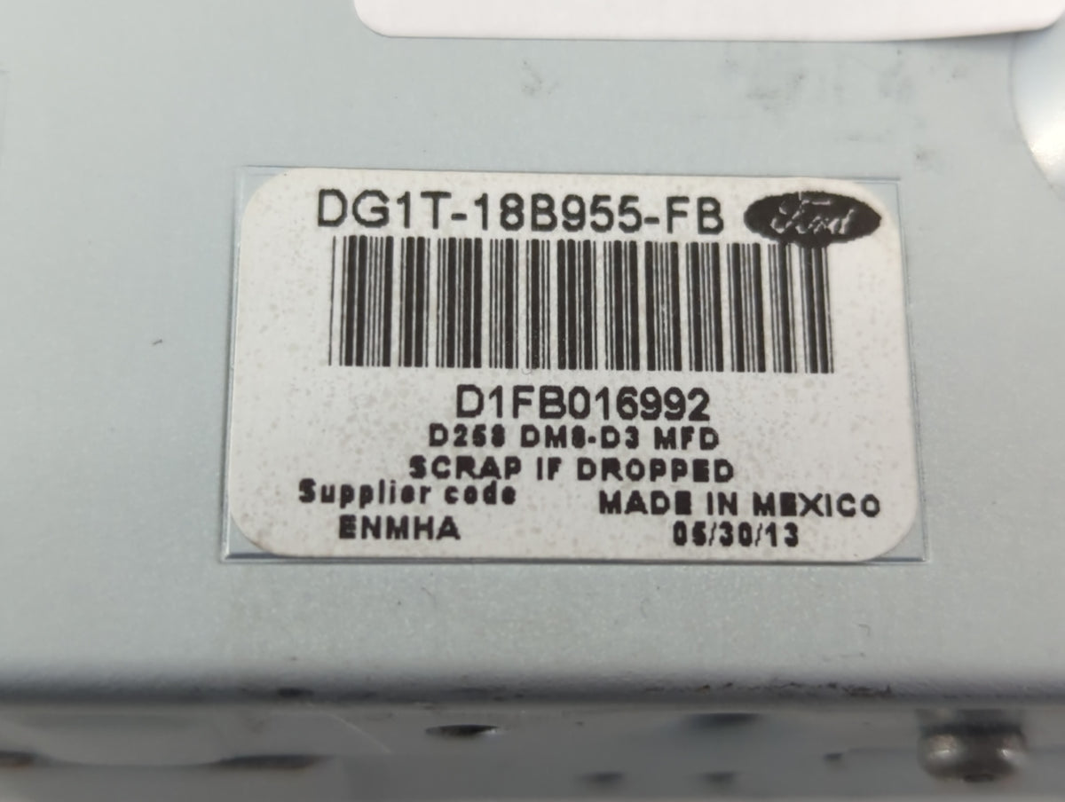 2015 Ford Taurus Information Radio Display Screen - Oemusedautoparts1.com