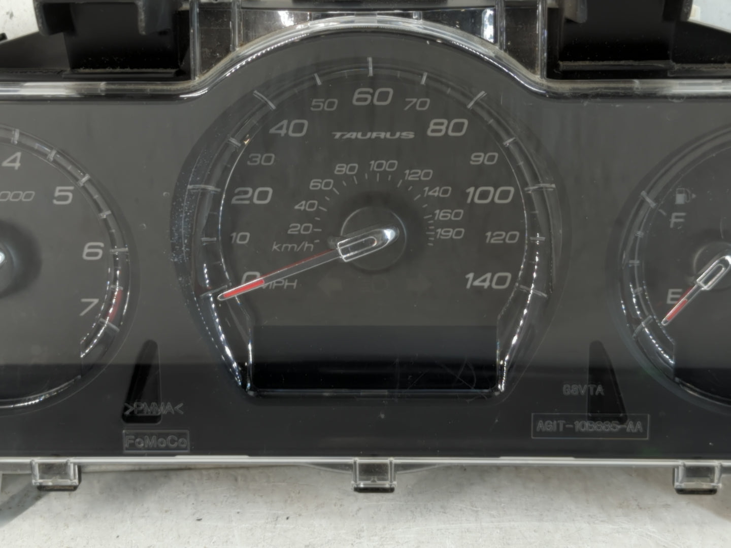 2015 Ford Taurus Instrument Cluster Speedometer Gauges P/N:MX157550-5485 BG1T-10849-EF Fits OEM Used Auto Parts - Oemusedaut