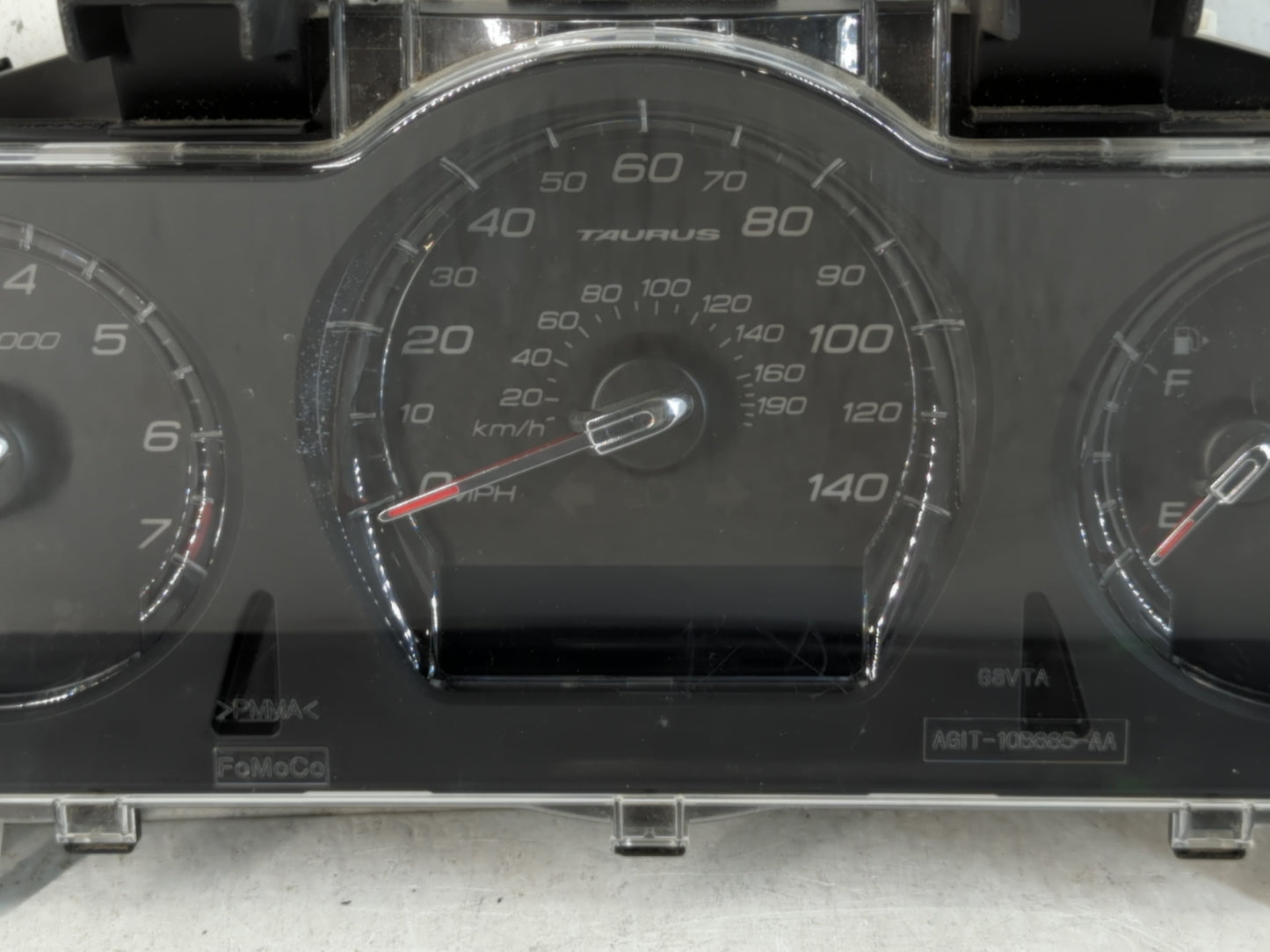 2015 Ford Taurus Instrument Cluster Speedometer Gauges P/N:MX157550-5485 BG1T-10849-EF Fits OEM Used Auto Parts - Oemusedaut