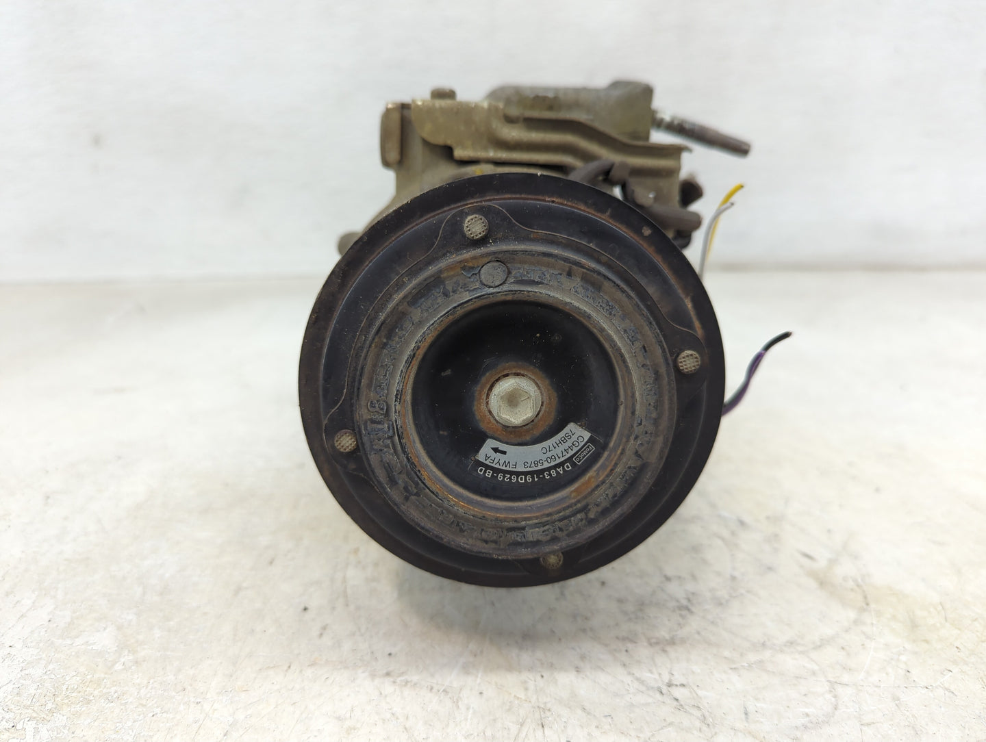 2013-2019 Ford Taurus Air Conditioning A/c Ac Compressor Oem - Oemusedautoparts1.com