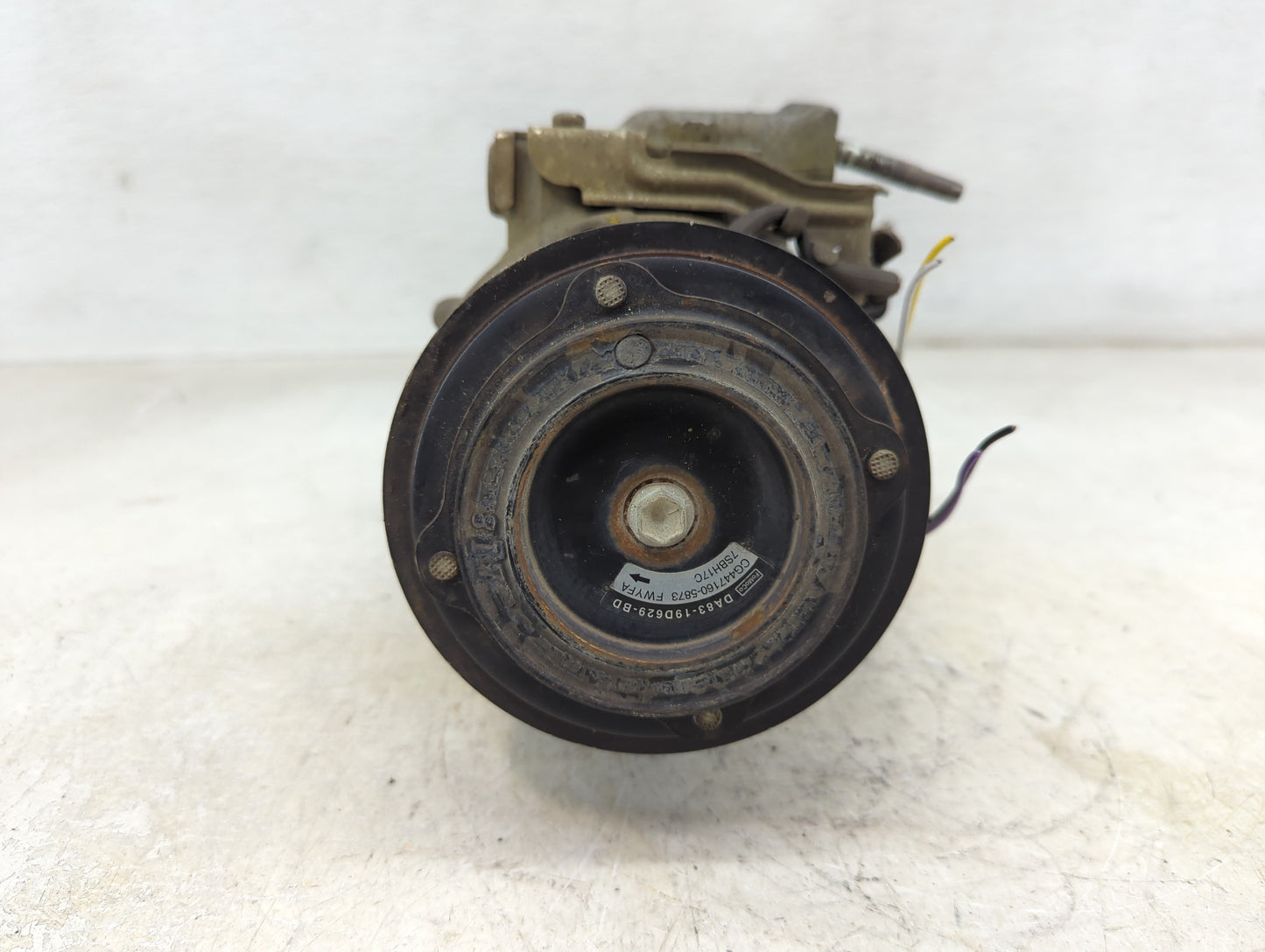 2013-2019 Ford Taurus Air Conditioning A/c Ac Compressor Oem - Oemusedautoparts1.com