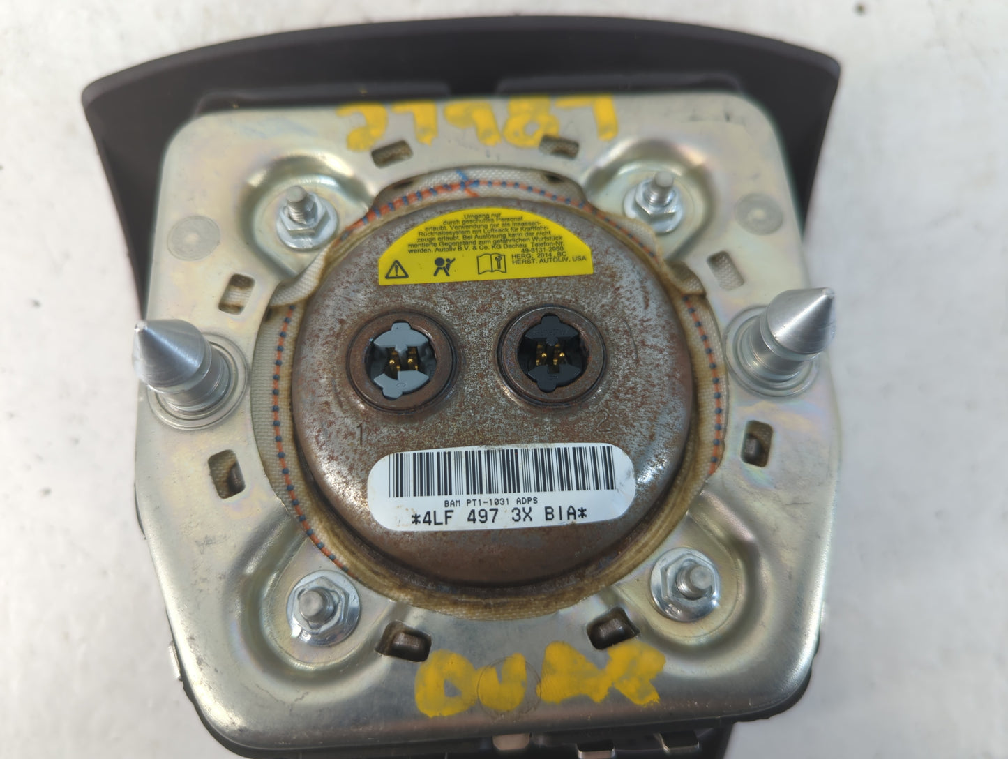 2013-2019 Ford Taurus Air Bag Driver Left Steering Wheel Mounted P/N:DG13-78043B13-AC3 Fits OEM Used Auto Parts - Oemusedaut