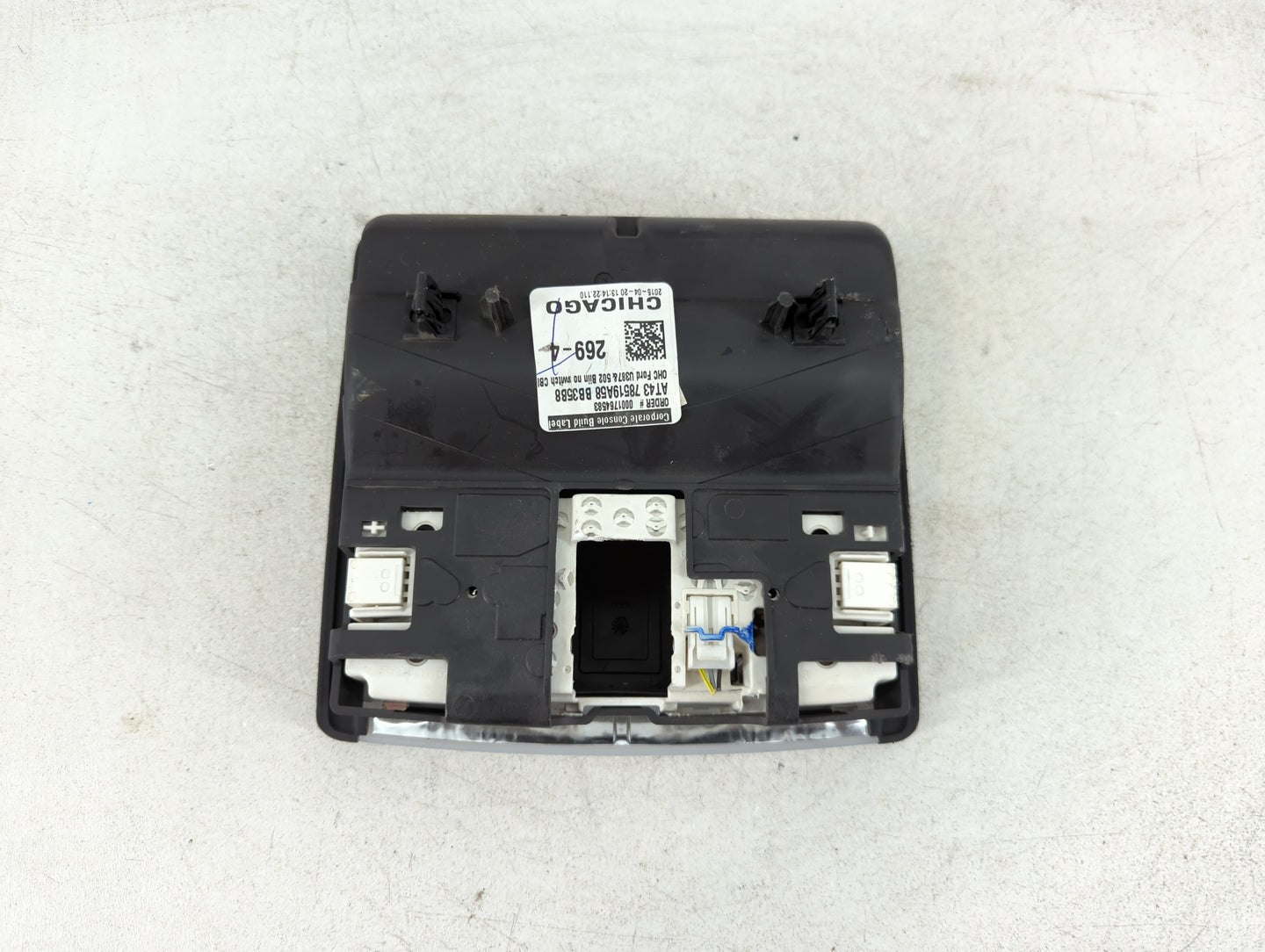 2013-2019 Ford Taurus Overhead Roof Console Interior Dome Light - Oemusedautoparts1.com