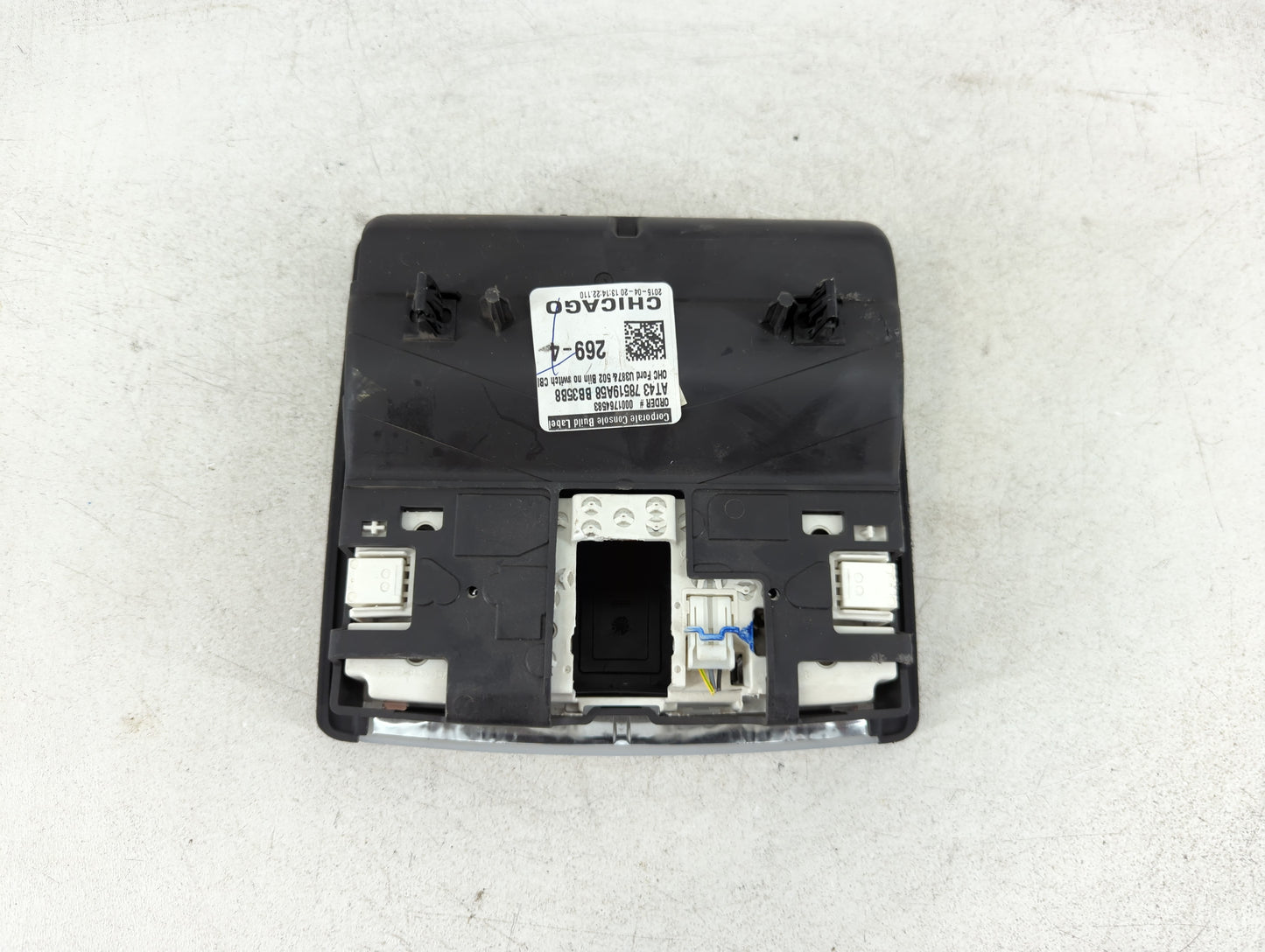 2013-2019 Ford Taurus Overhead Roof Console Interior Dome Light - Oemusedautoparts1.com