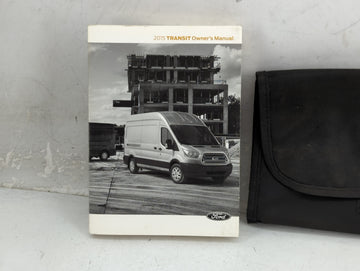 2015 Ford Transit Owners Manual Book Guide P/N:FK3J19A321AB OEM Used Auto Parts