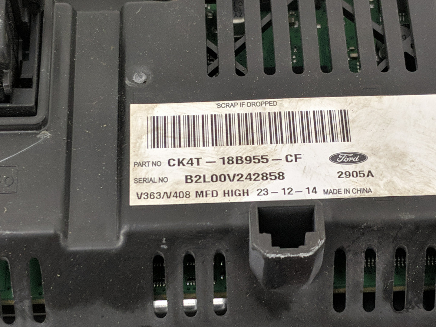 2015-2017 Ford Transit-150 Information Display Screen - Oemusedautoparts1.com