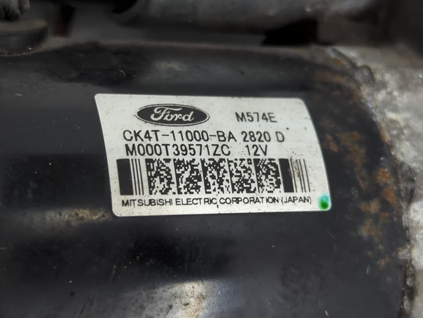2015-2020 Ford Transit-150 Car Starter Motor Solenoid OEM P/N:CK4T-11000-BA Fits Fits 2015 2016 2017 2018 2019 2020 OEM Used
