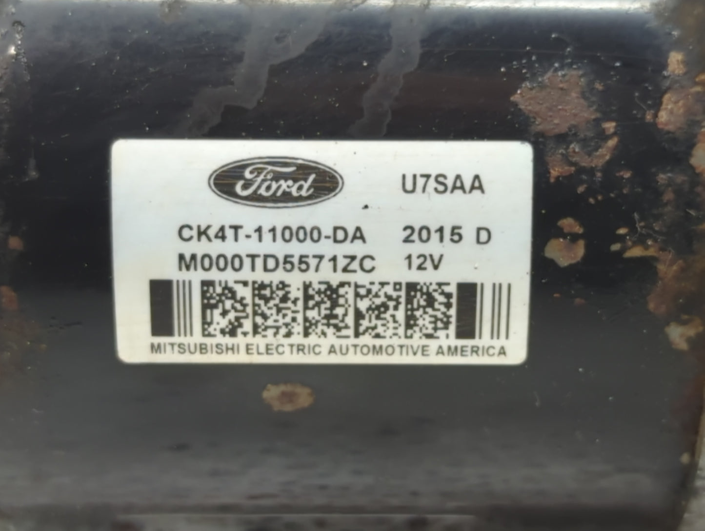 2015 Ford Transit-150 Car Starter Motor Solenoid OEM P/N:M000T39571ZC CK4T-11000-DA Fits Fits 2011 2012 2013 2014 OEM Used A
