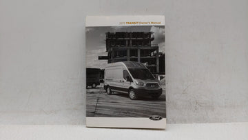 2015 Ford Transit Owners Manual Book Guide OEM Used Auto Parts - Oemusedautoparts1.com