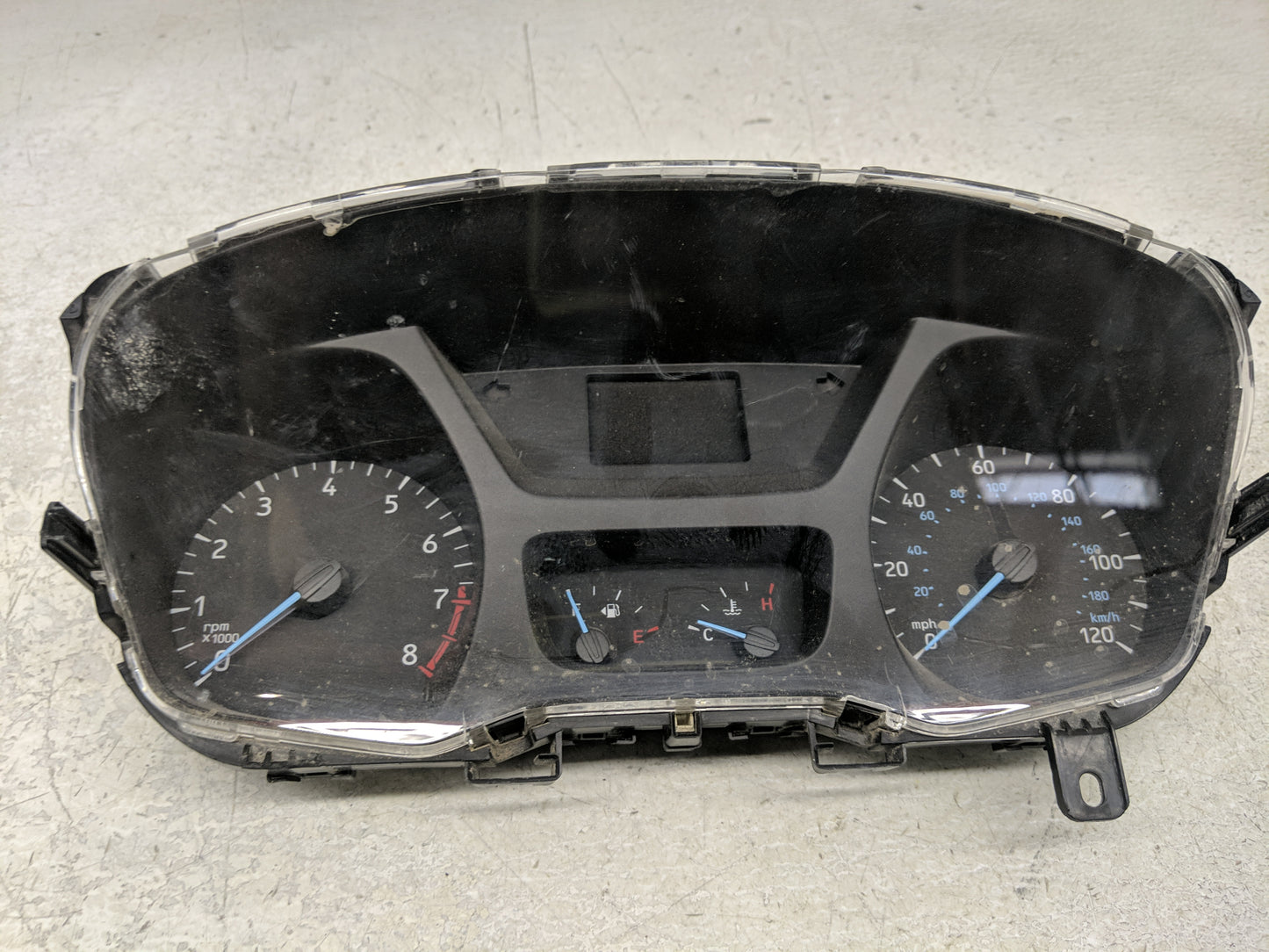 2015-2016 Ford Transit-250 Instrument Cluster Speedometer Gauges P/N:CK4T-10849-SA Fits Fits 2015 2016 OEM Used Auto Parts -