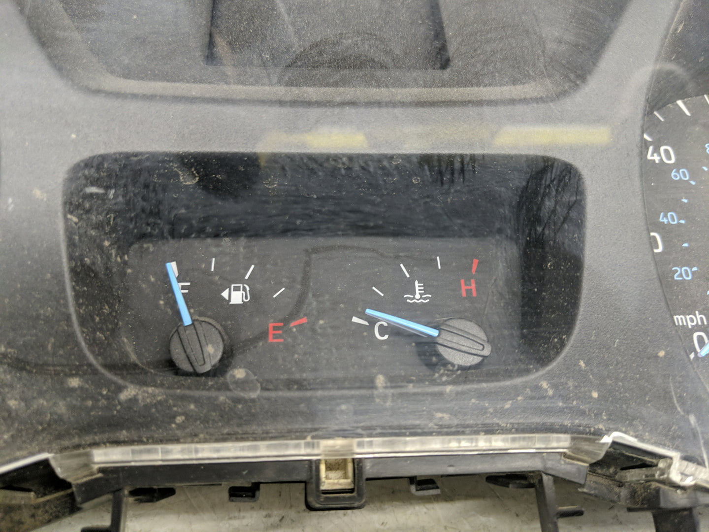 2015-2016 Ford Transit-250 Instrument Cluster Speedometer Gauges P/N:CK4T-10849-SA Fits Fits 2015 2016 OEM Used Auto Parts -