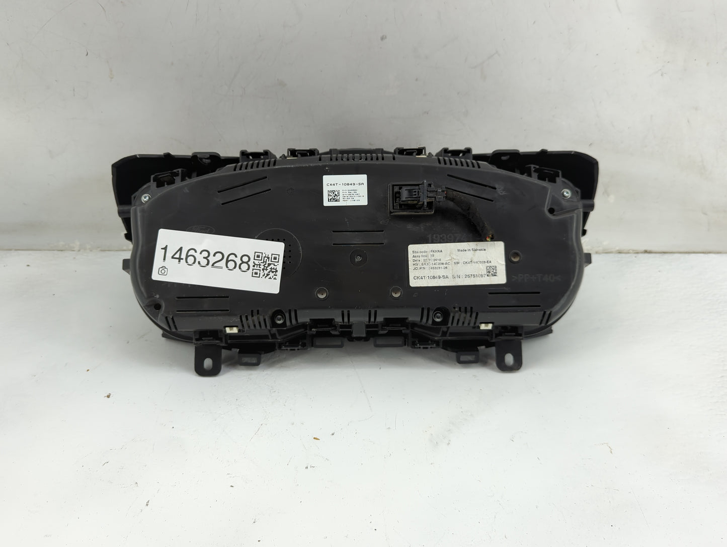 2015-2016 Ford Transit-250 Instrument Cluster Speedometer Gauges P/N:CK4T-10849-SA Miles: Fits Fits 2015 2016 OEM Used Auto 