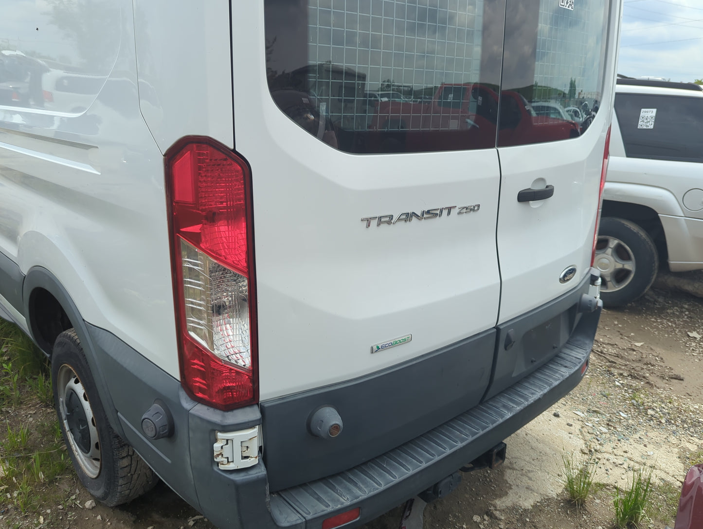 2015-2020 Ford Transit-250 Back Door Left Driver Side Oem - Oemusedautoparts1.com