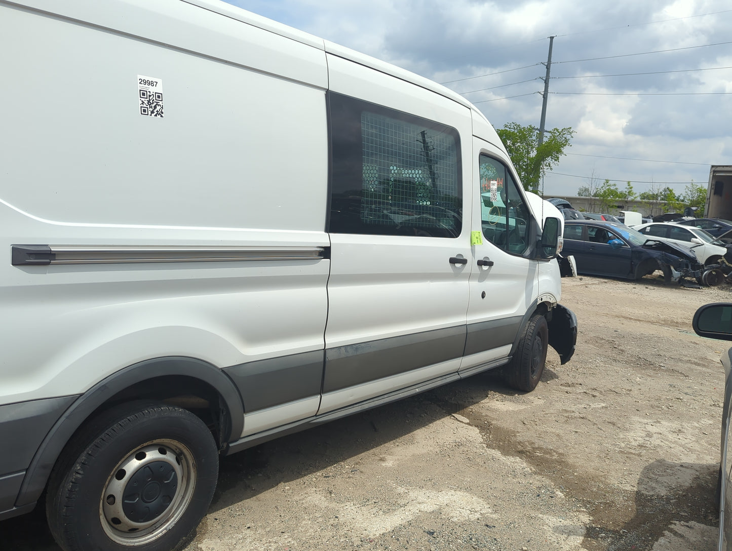 2015-2021 Ford Transit-250 Passenger Rear Door Oem - Oemusedautoparts1.com