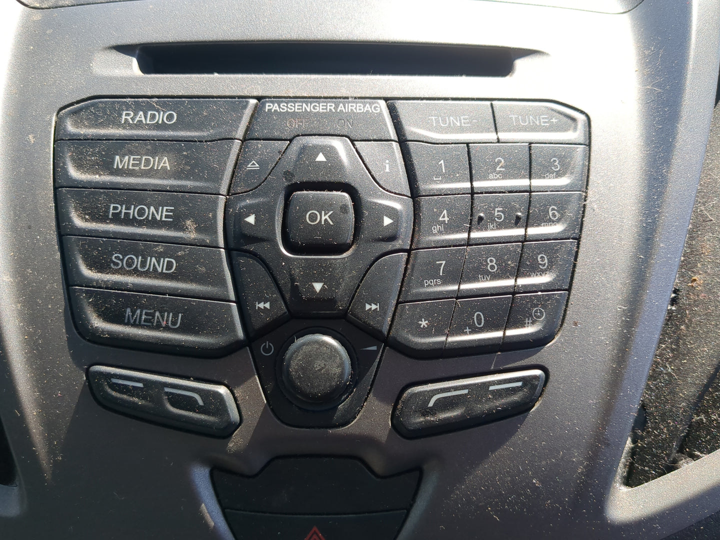 2015 Ford Transit-250 Radio AM FM Cd Player Receiver Replacement Fits OEM Used Auto Parts - Oemusedautoparts1.com