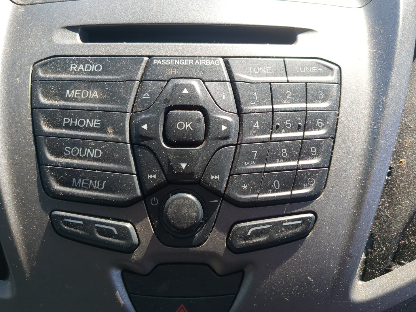 2015 Ford Transit-250 Radio AM FM Cd Player Receiver Replacement Fits OEM Used Auto Parts - Oemusedautoparts1.com