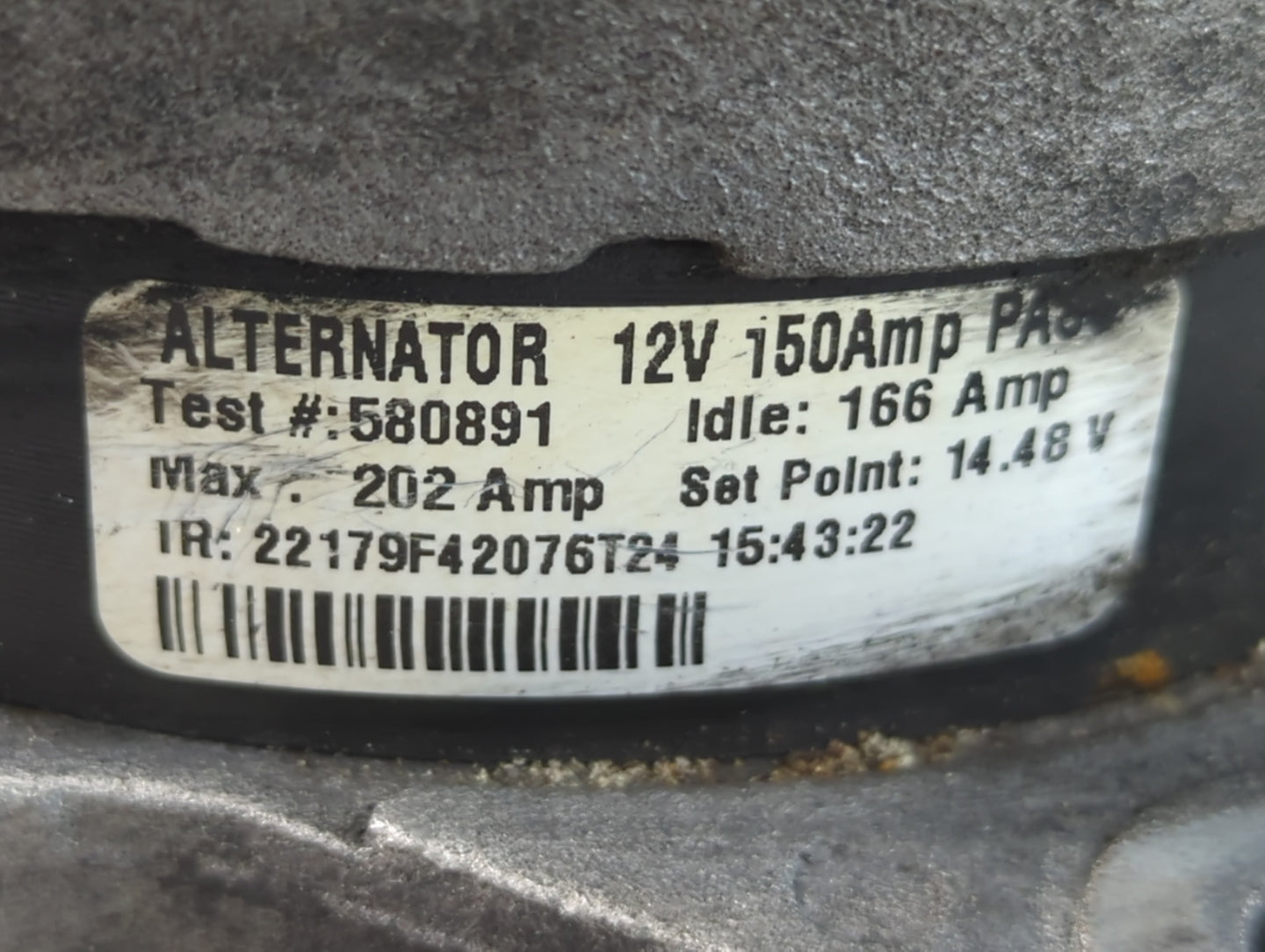 2015-2019 Ford Transit-250 Alternator Replacement Generator Charging Assembly Engine OEM P/N:22179F42076T24 580891 Fits OEM 