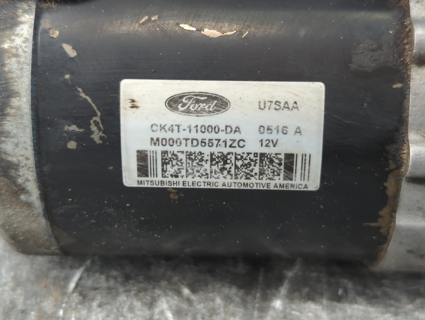 2015 Ford Transit-250 Car Starter Motor Solenoid OEM P/N:CK4T-11000-DA Fits Fits 2011 2012 2013 2014 OEM Used Auto Parts - O