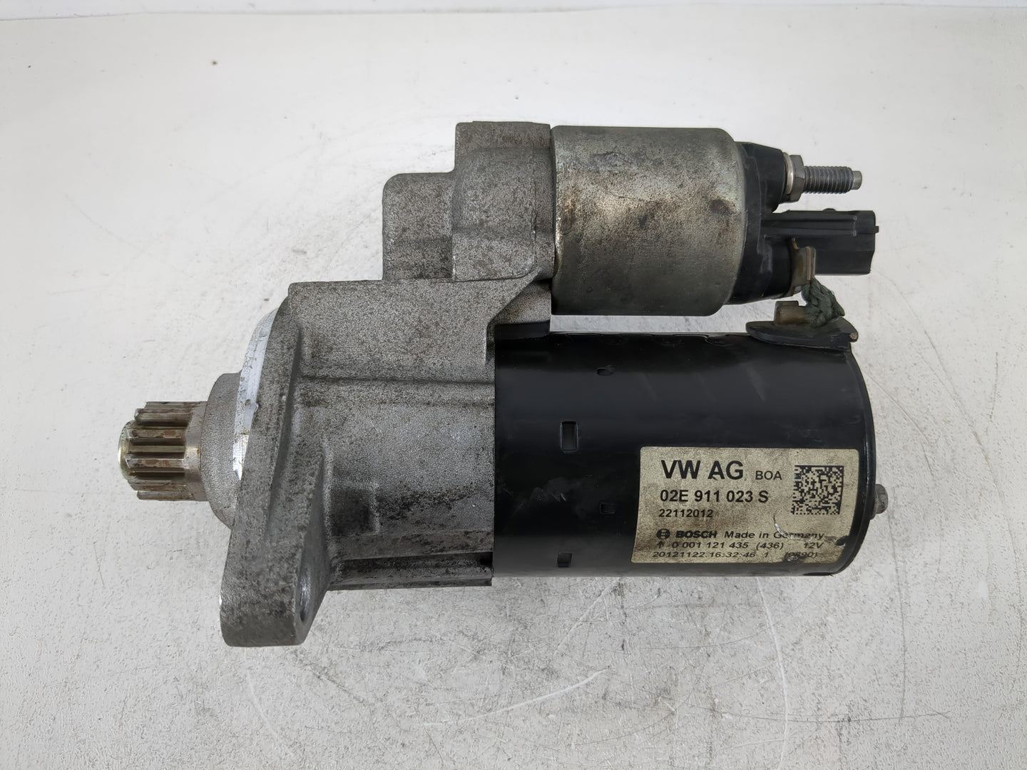 2015 Ford Transit-350 Car Starter Motor Solenoid OEM P/N:02E 911 023 S Fits Fits 2011 2012 2013 2014 OEM Used Auto Parts - O