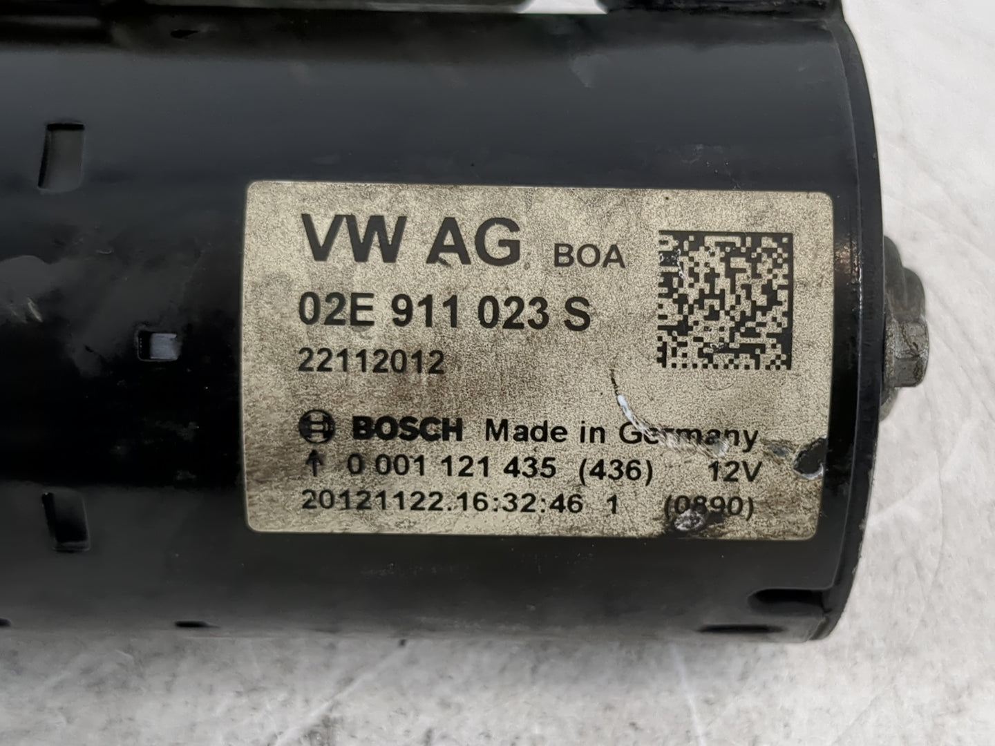 2015 Ford Transit-350 Car Starter Motor Solenoid OEM P/N:02E 911 023 S Fits Fits 2011 2012 2013 2014 OEM Used Auto Parts - O